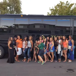 Fun day on a true Elegnace Limousines Bus!