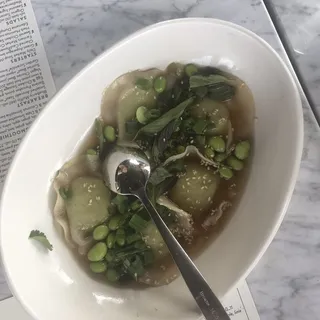 Edamame Dumplings