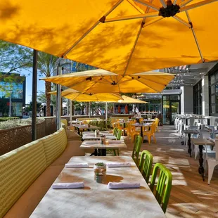 outside, sushi and sashimi