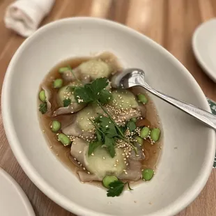 Edamame Dumplings