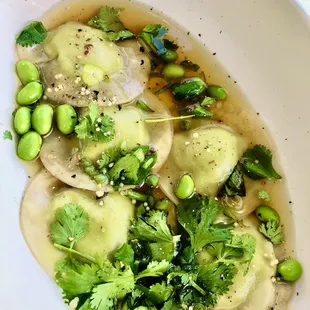 Edamame Dumplings