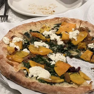 Butternut Squash Pizza
