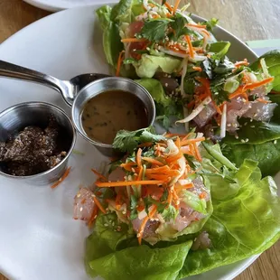 Shrimp Lettuce Wrap
