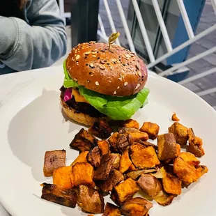 Vegan Double Burger