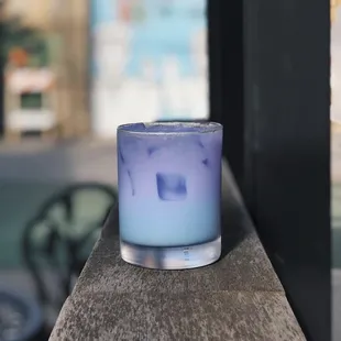 Lavender Butterfly Latte