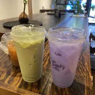 Lavender Butterfly Latte