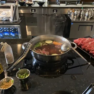 USDA Prime Beef Shabu Shabu hot pot