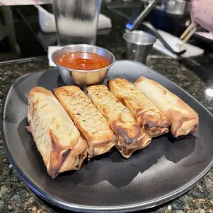 Crispy Vegan Spring Rolls