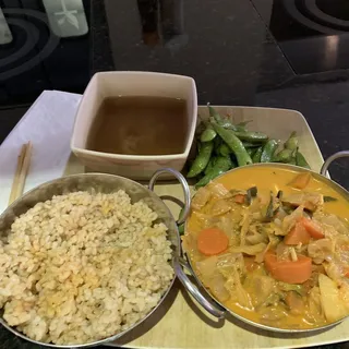 Curry Vegan Rice Bowl