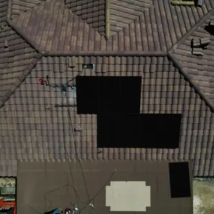 Solar Install in Madera Custom Home