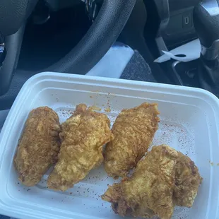 4 piece spicy chicken.