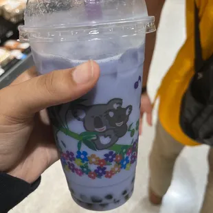 Taro Boba Bubble Tea