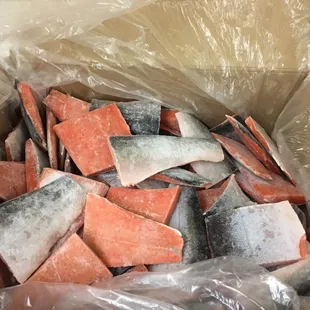 Frozen Salmon