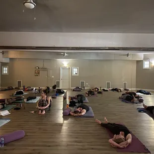 Large hot room (pre-Covid photo)