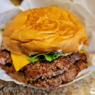 Double Up....double meat and cheese