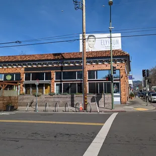 Outside. Storefront.