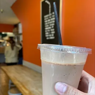 Had to get a shake: Coffee n Chocolate