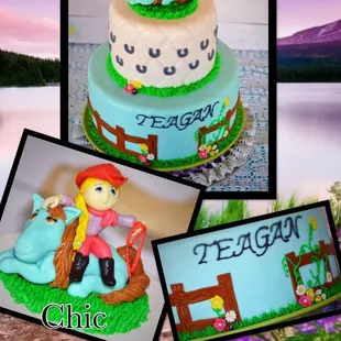 Chic Cowgirl Cake