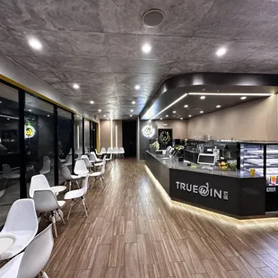 Interior from front view