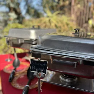 Catering is also available.