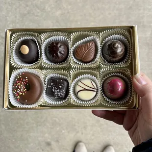 Signature Chocolate Truffles (a Box of 8)