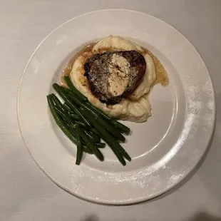 Grilled Petite Filet of Beef ($35)
