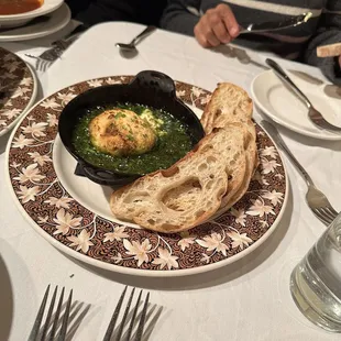 Warm Pine Nuts Crusted Goat Cheese