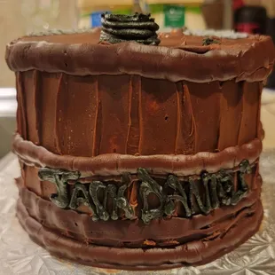 Strawberry filled marble cake