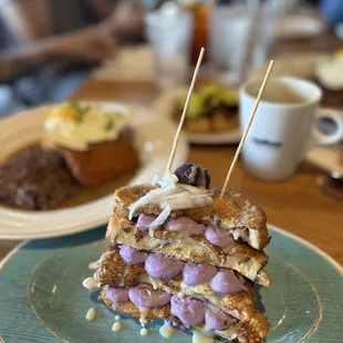 Ube french toast