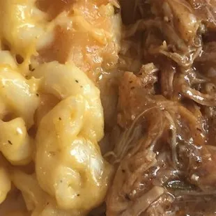 Sofrito chicken Mac &amp; cheese