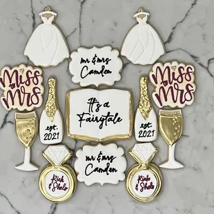 Wedding cookies