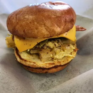 Breakfast sandwich