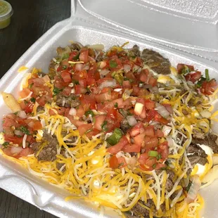 Carne asada fries