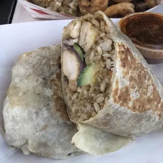 Japanese Chicken Burrito