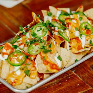 food, nachos