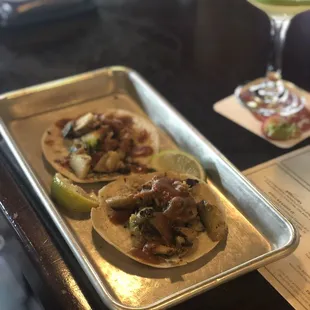 Charred Brussels Sprout Taco