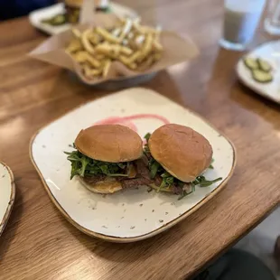 STEAK SANDWICH sliders for happy hour