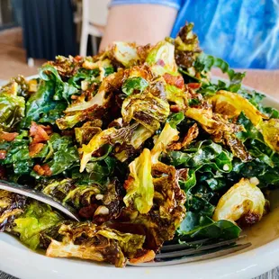 Brussels &amp; Bacon Salad