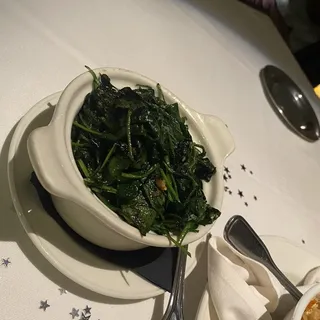 Steamed Spinach