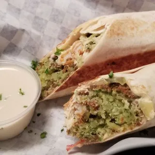 Falafel Super Wrap