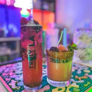 Berry bramble-style &amp; sandia chamoy frozen