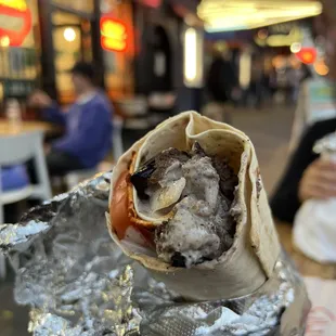 DELUXE LAMB SHAWARMA WRAP