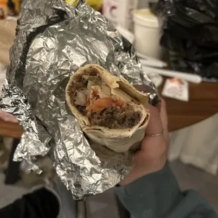 Lamb Kabob Wrap