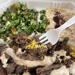 Lamb Shawarma Plate