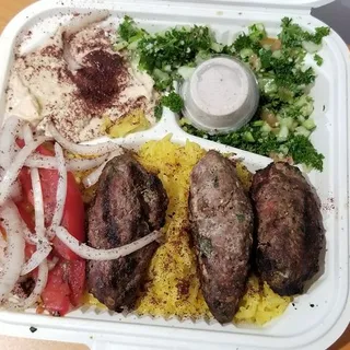 Kefta Kabab Plate
