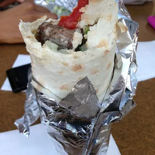Lamb Kabob Wrap