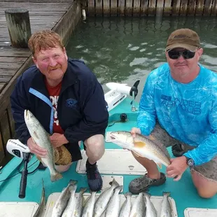 Saturday 6/4/16 limited out on some very nice trout biggest was 22in and just shy of 3 lbs. Caught 1 good redfish and lost a few others.