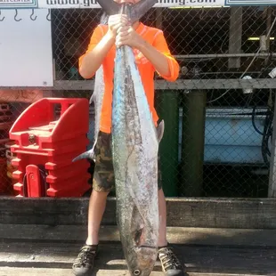 King as big as him! He was pretty stoked.