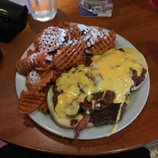 The duke and sweet potato fries