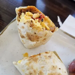 Breakfast burrito